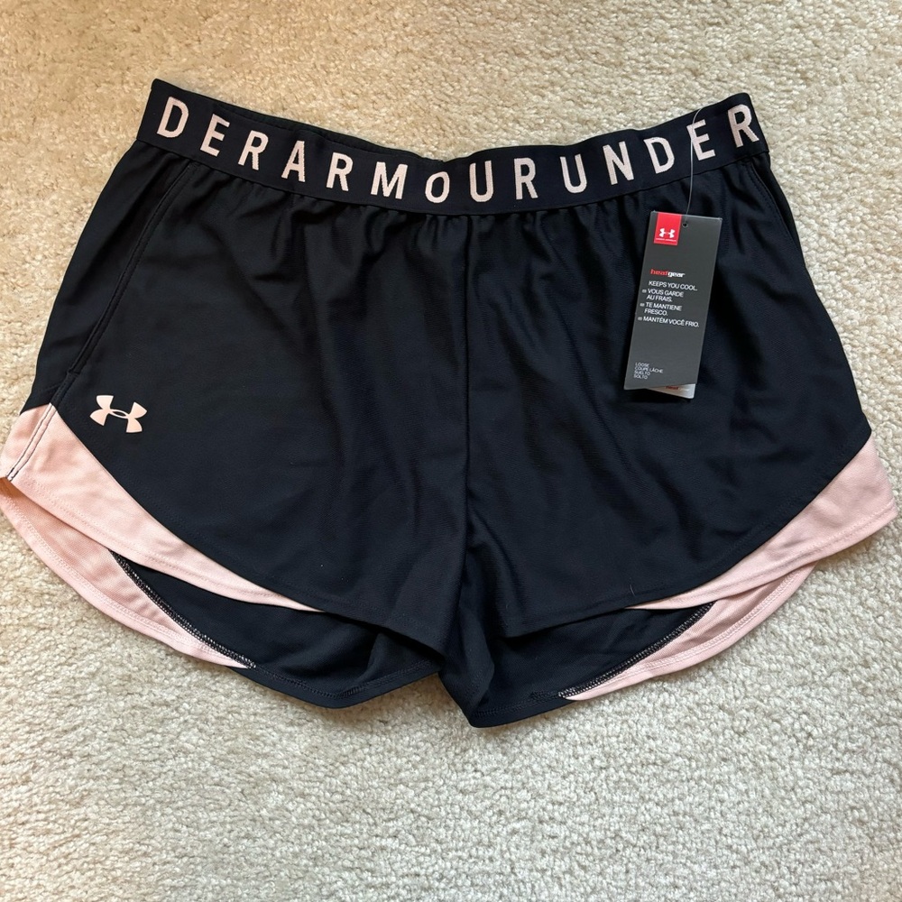 NWT Under Armour Play Up Shorts 3.0